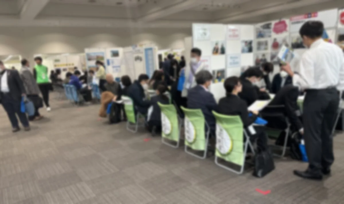 大阪府社会福祉協議会様 就職フェア ブース